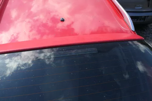 Audi A4 B5 Avant Facelift Heckklappe Klappe hinten rot LY3H Facelfit Scheibe (180695)