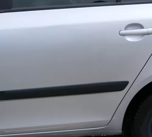 Skoda Fabia 5J Kombi Tür hinten links - silber LA7W - ohne Anbauteile (180757)