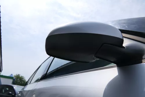 Fabia 5J elektrisch Spiegel Außenspiegel rechts mit Glas grau silber LA7W (180762)