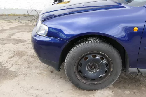 Audi A3 8L Kotflügel vorne links - blau LZ5K (180817)