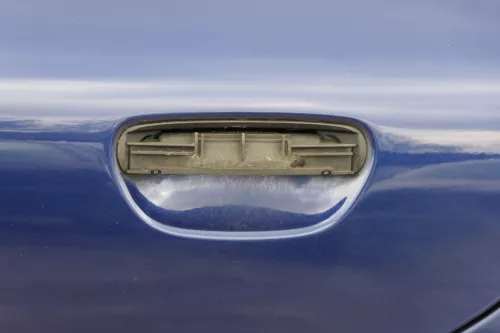 Audi A3 8L Tür Türblatt hinten links 4/5-Türer blau LZ5K Rahmen (180819)