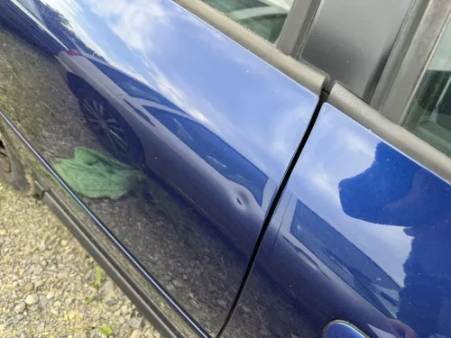 Audi A3 8L Tür Türblatt hinten rechts 4/5-Türer - blau LZ5K (180820)