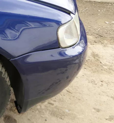 Audi A3 8L Stoßstange Frontstoßstange vorne blau LZ5K mit Grill (180821)