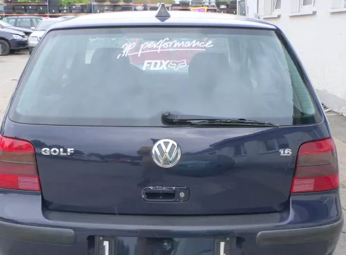VW Golf 4 Limousine Heckklappe Kofferraumklappe Klappe hinten blau LA5G -ohneAnb (180852)