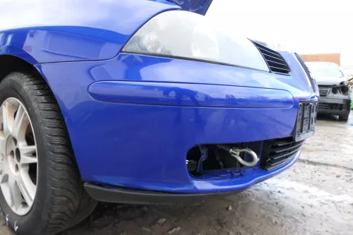 Seat Ibiza 6L Stoßstange Frontstoßstange vorne blau LS5G bis caAnfang2006 (180862)