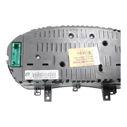 VW Polo 9N Tacho Tachometer Kombiinstrument 221.000km 6Q0920800M 1,4 TDI AMF BA (180888)