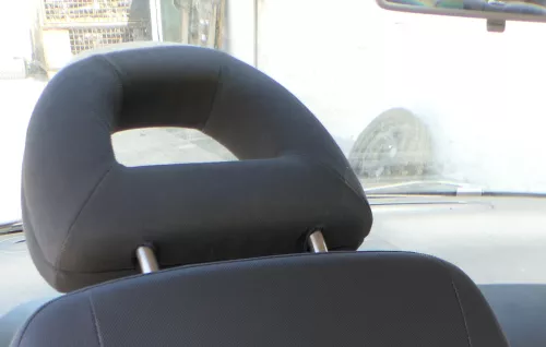 1x Seat Arosa o Lupo Kopfstütze vorne vorn rechts/links off-black (fast schwarz) (180903)
