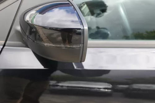 VW Polo 6R 6C elektrischer Spiegel Außenspiegel rechts außen schwarz LC9X