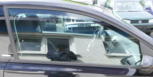 VW Polo 6R vorne rechts Fenster Scheibe in Tür Fensterscheibe 2/3-Türer