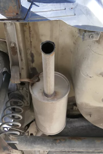 VW Polo 9N3 9N 6R Auspuff Zwischenrohr Abgasrohr 1,2 CGP BME BMD Hosenrohr (180969)