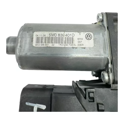 VW Golf 5 Plus 5M ektrischer Fensterheber Motor hinten links 1K0959703AL (180982)