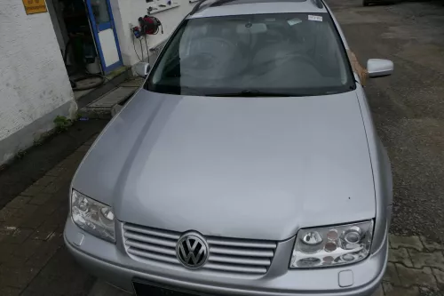 VW Bora Motorhaube Haube Klappe vorne silber LA7W grau (180988)