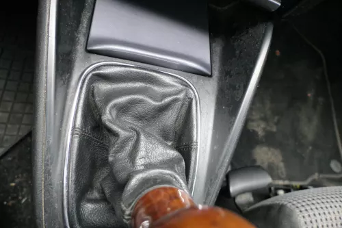 Golf 4 Bora Schaltknauf Schaltsack schwarz TDI Holz Dekor klein (181007)