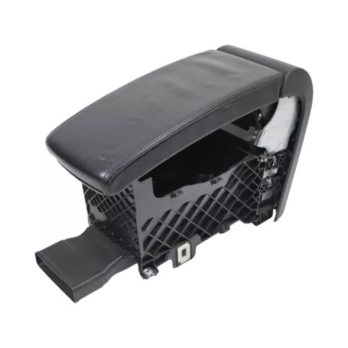 VW Passat 3C Mittelarmlehne Armlehne Fach Deckel Leder schwarz
