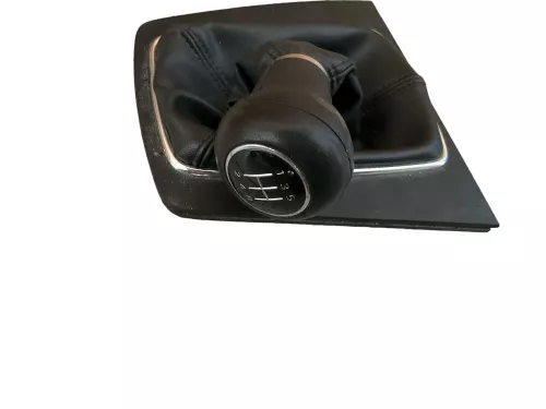 Audi A4 B6 8E Schaltknauf Schaltsack Schaltknüppel 5-Gang Leder original