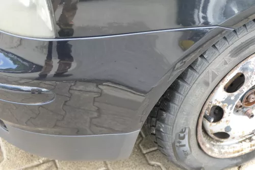 Seat Arosa 6H Stoßstange Frontstoßstange vorne schwarz L041 Facelift + Grill (181077)