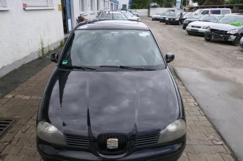Seat Arosa 6H Facelift Motorhaube Haube Klappe vorne schwarz L041