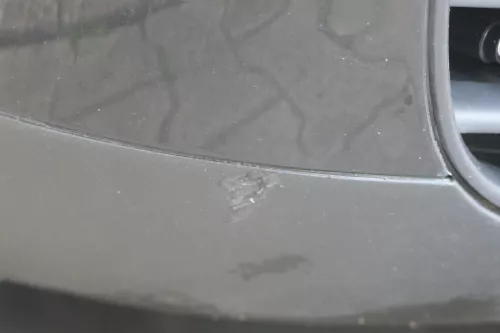 VW Polo 9N Stoßstange Frontstoßstange vorne schwarz LC9Z (181105)