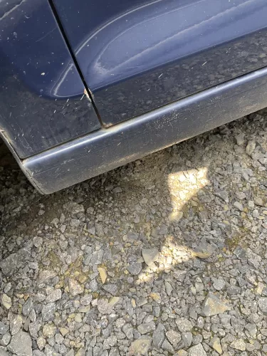 VW Golf Plus 5M Türblatt Tür vorne links Fahrertür blau LA5G - nur Türblatt (181134)