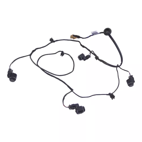 Audi A4 8K Kabelbaum für Einparkhilfe PDC Parksensoren hinten + 4x PDC Sensoren