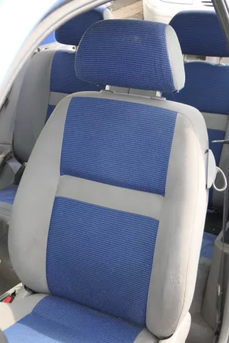 Arosa Lupo Sitz vorne links Fahrersitz Höhenverstellung grau blau (181174)