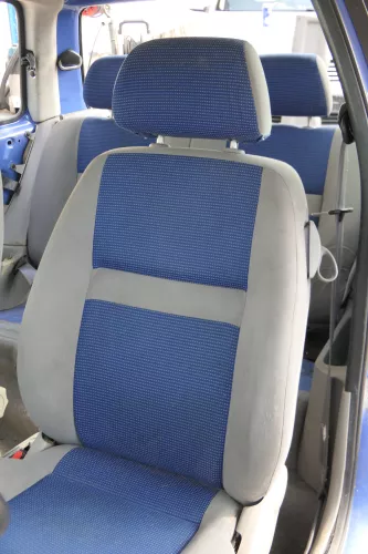 Arosa Lupo Sitz vorne links Fahrersitz Höhenverstellung grau blau (181174)