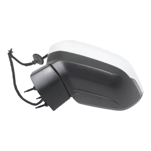 Q2 GA 81A Spiegel Außenspiegel links weiß LY9C anklappbar elektrisch +Glas  AZ1 (181187)