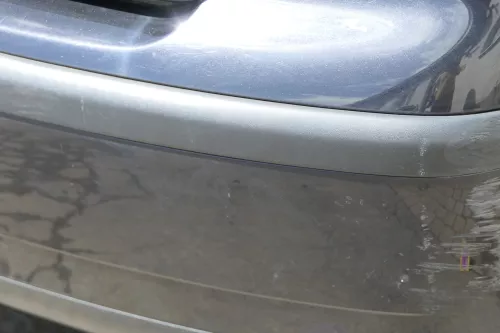 VW Polo 9N 9N3 Stoßstange Heckstoßstange hinten schwarz L041 (181214)