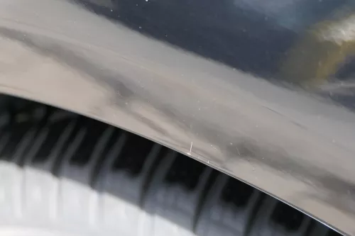 VW Polo 9N3 Kotflügel vorne links schwarz L041 (181228)