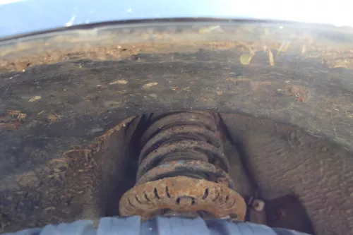 VW Polo 9N3 Kotflügel vorne links schwarz L041 (181228)