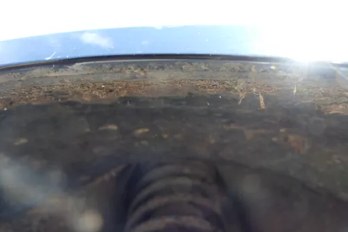 VW Polo 9N3 Kotflügel vorne links schwarz L041 (181228)