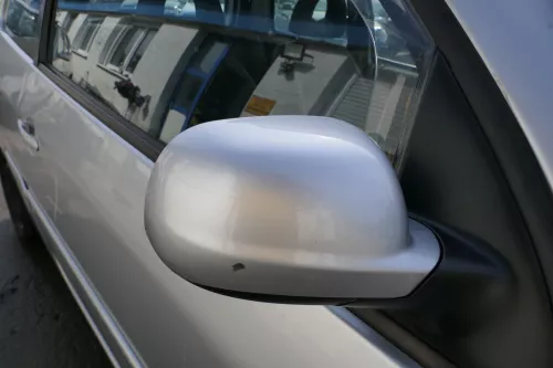 VW Lupo Arosa elektrischer Spiegel Außenspiegel rechts silber LA7W grau