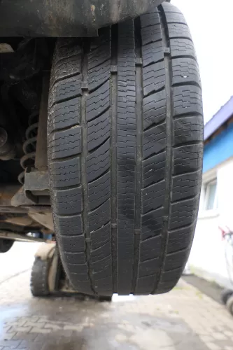 4x VW Polo 6N2 6N Lupo 185/55R14 80T Reifen Felgen Allwetterreifen ca. 5-6mm (181292)