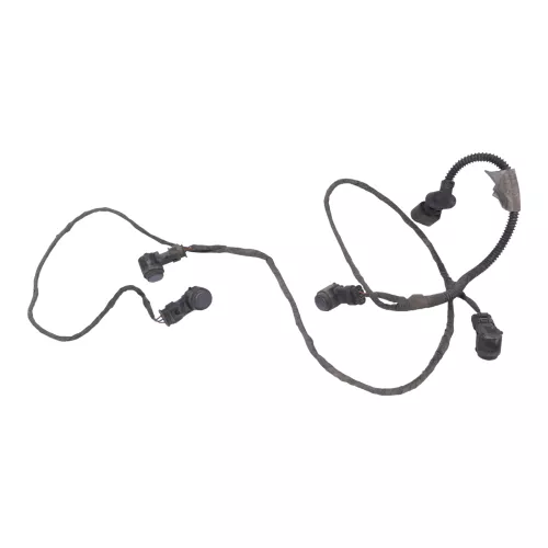 4x Golf Plus 5M Einparkhilfe PDC + Kabelbaum Parksensoren grau LA7T HINTEN