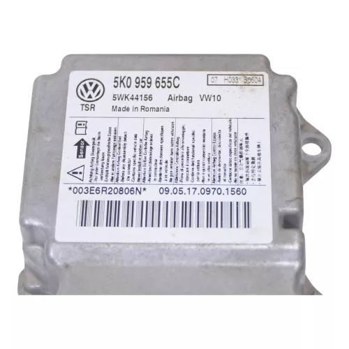 VW Golf 6 5K Steuergerät Airbagsteuergerät 5K0959655C 003 (181347)