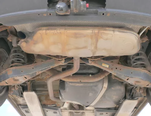 VW Golf Plus Auspuff Endschalldämpfer hinten 1,6  Motor BAG BLP BLF Mittelschal