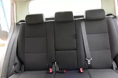 VW Golf 5M Plus Sitze Rückbank Rücksitzbank Lehne hinten schwarz(ohneKopfstützen (181355)