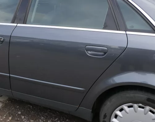 A4 B6 8E Türblatt Tür hinten links grau LX7Z