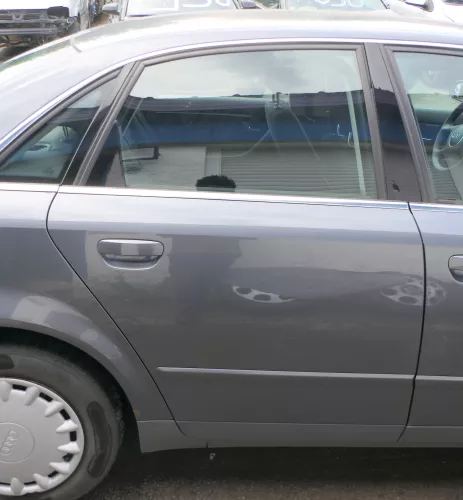 Audi A4 B6 8E nur Türblatt Tür hinten rechts grau LX7Z Kombi+Limo