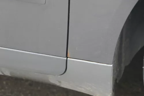 Audi A4 8E B6 Kotflügel vorne rechts grau LX7Z atlasgrau (181401)