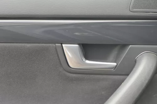 1x A4 8E B6 Türverkleidung Verkleidung Tür hinten links soul schwarz (181406)