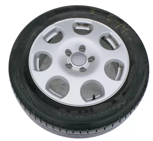 1x Aud A4 8E B6 B7 A6 4F Alufelge 8E0601025F 7j x16 ET42 Ersatzrad Speedline  3 (181424)