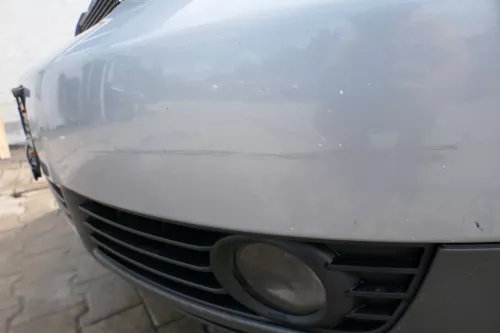 Audi A4 8E B6 Kombi Avant Stoßstange vorne mit Spoiler blau LY7R (181464)