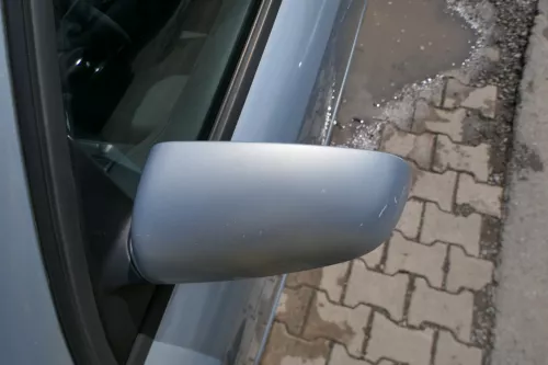 Audi A4 B6 8E B7 Spiegel Außenspiegel links elektrisch verstellbar blau LY7R