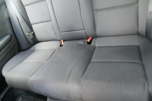 Audi A4 B6 B7 8E Limousine Sitz Rückbank hinten schwarz umklappbar blau maritim (181482)