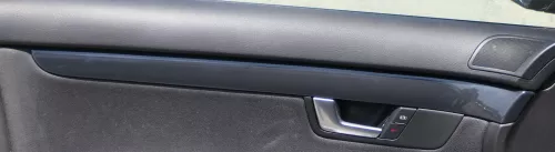 A4 8E B6 Dekor Leisten Türverkleidung Verkleidung Tür vorne +hinten schwarz (181504)