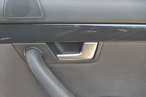 A4 8E B6 Dekor Leisten Türverkleidung Verkleidung Tür vorne +hinten schwarz (181504)