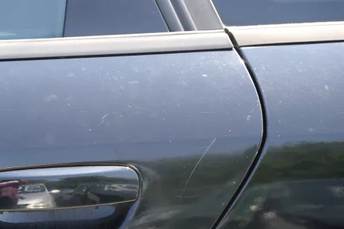 A4 B6 8E Türblatt Tür hinten links schwarz LY9B (181514)