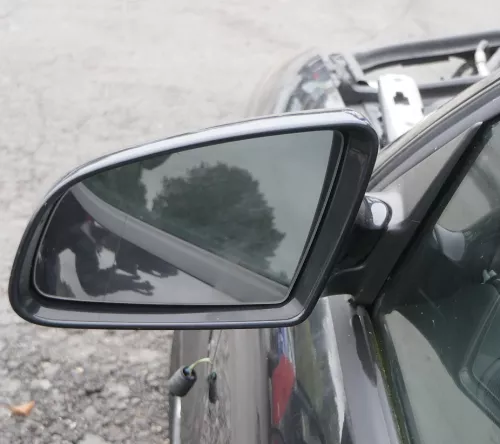 Audi A4 B6 8E B7 Spiegel Außenspiegel links elektrisch verstellbar schwarz LY9B (181517)