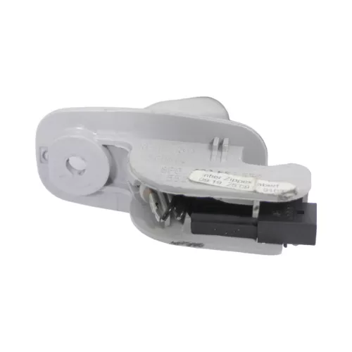 Audi A3 8P Sonnenblende rechts vorne 8P0857552A 9V4 silber grau beleuchtet (181530)